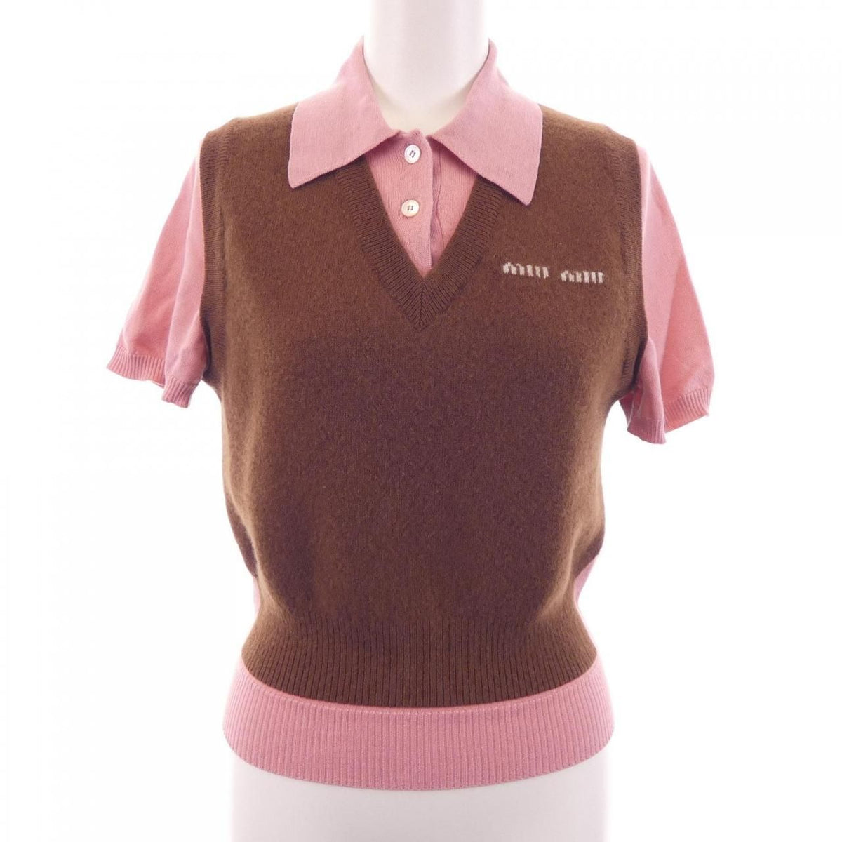 Miu Miu Polo Sweater Knit
