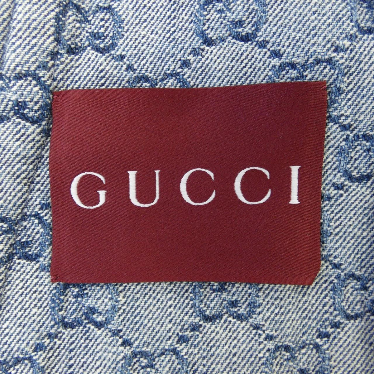 Gucci GG Denim Jacquard Top Jacket — view 4