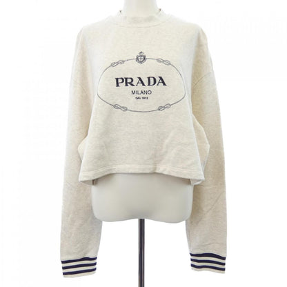 Prada Oversized Cotton Fleece Sweatshirt