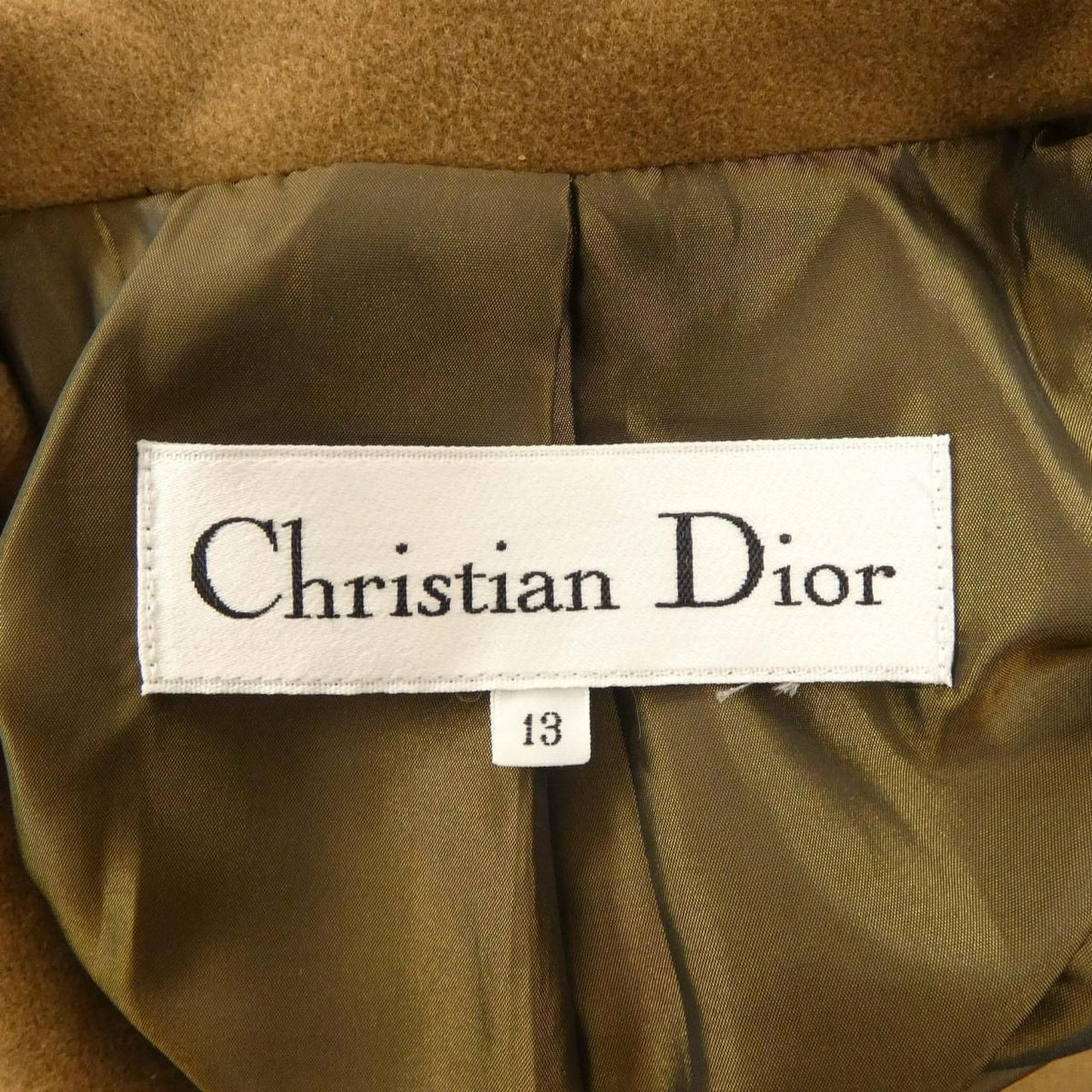 Dior Vintage Coat Beige — view 4