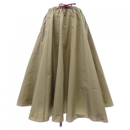 Miu Miu Technical Fabric Skirt Logo