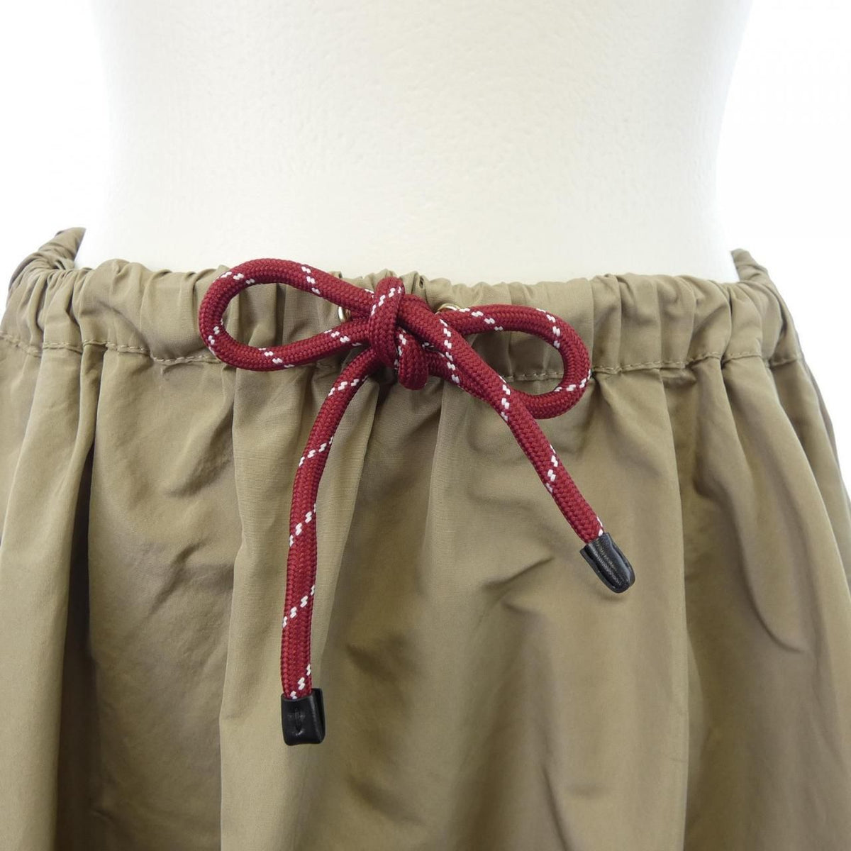 Miu Miu Technical Fabric Skirt Logo — view 5
