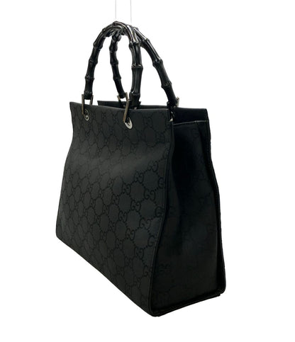 Gucci Tote Bag GG Pattern Bamboo — view 3