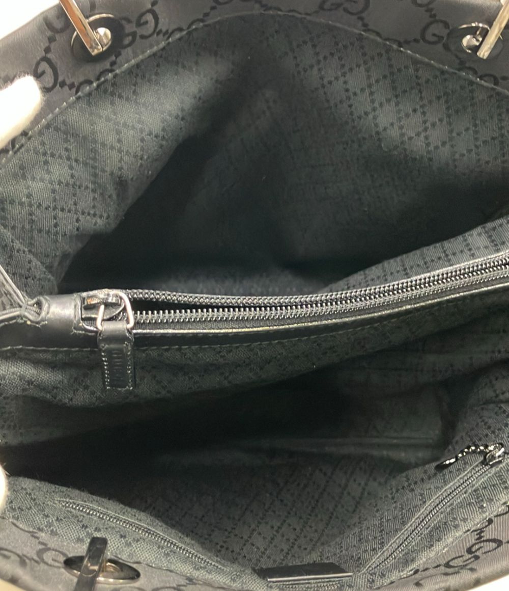 Gucci Tote Bag GG Pattern Bamboo — view 5