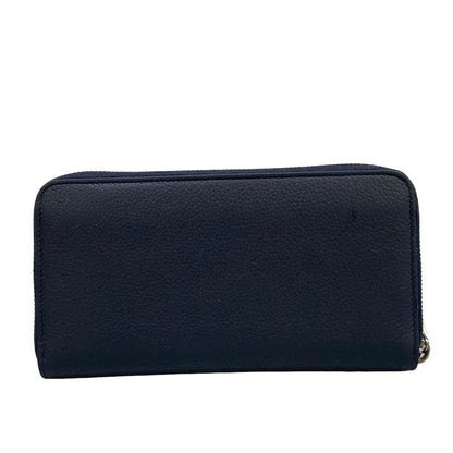 Dior Wallet Black Zip Around Leather — view 2
