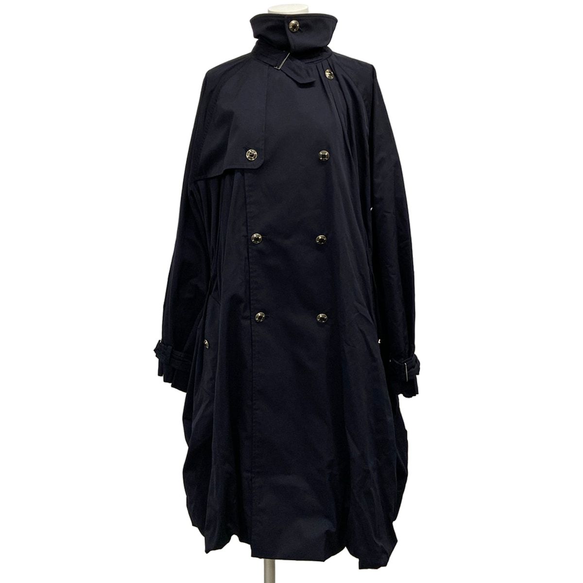 Chanel Trench Coat S Dark Navy — view 4