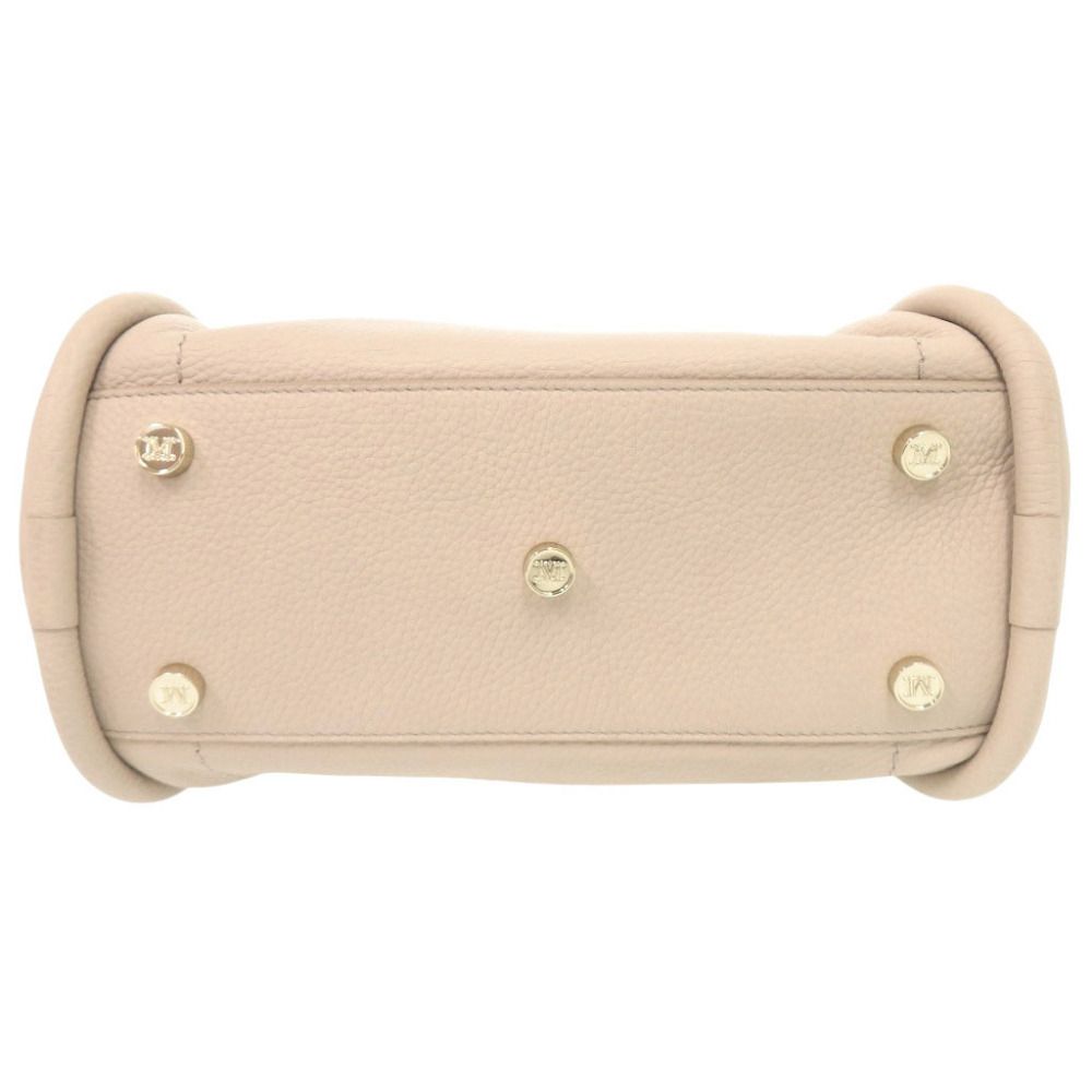 Max Mara Marine Leather Beige 2-Way Shoulder Bag — view 3
