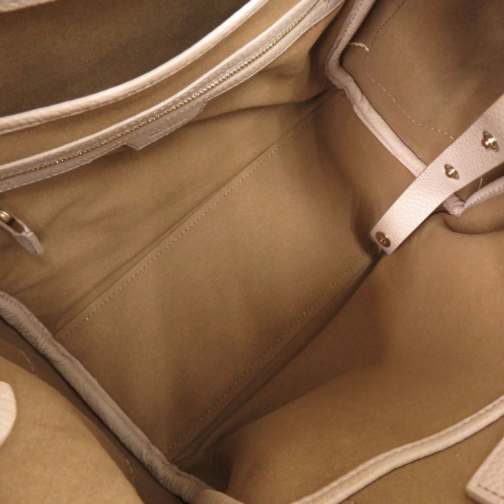 Max Mara Marine Leather Beige 2-Way Shoulder Bag — view 5