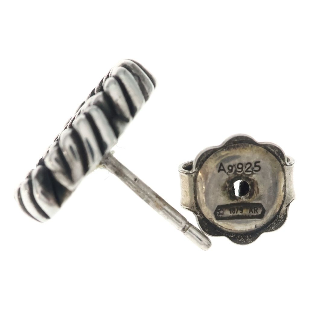 Gucci Double G Twist Logo Earrings Silver — view 6