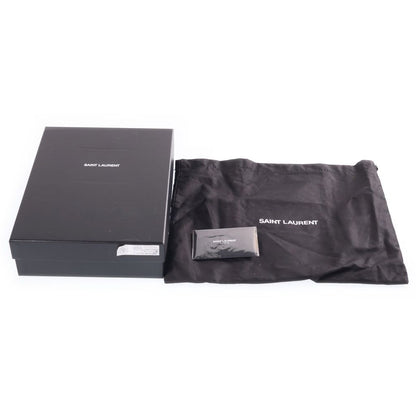 Saint Laurent Paris Le 5 A 7 Cassandra Leather Shoulder Bag Beige — view 8
