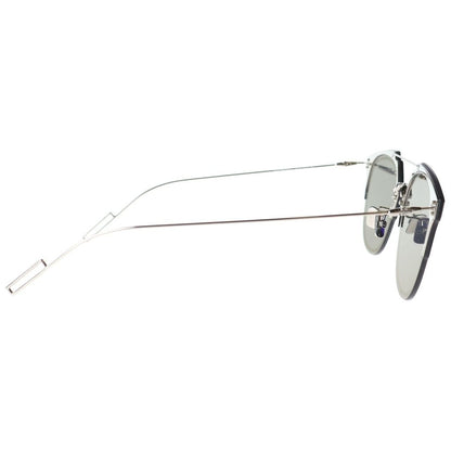 Dior Homme Metal Frame Flat Lens Sunglasses Eyewear 65 Black Silver — view 3