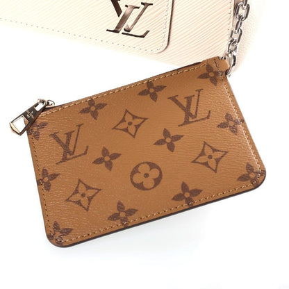 Louis Vuitton Epi Marelle Tote BB Quartz 2-Way Shoulder Bag Ivory Brown Leather — view 6