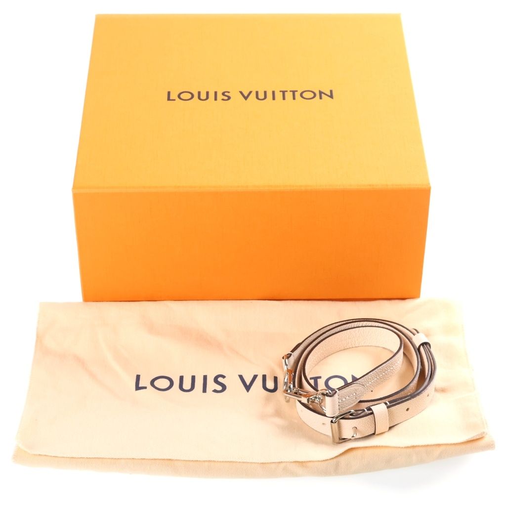 Louis Vuitton Epi Marelle Tote BB Quartz 2-Way Shoulder Bag Ivory Brown Leather — view 8