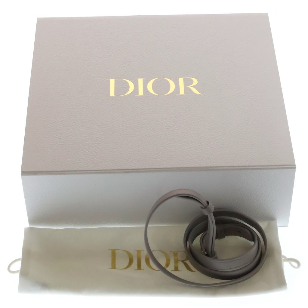 Dior Miss Caro Diorling Macro Cannage Lambskin Mini Bag 2-Way Greige — view 8
