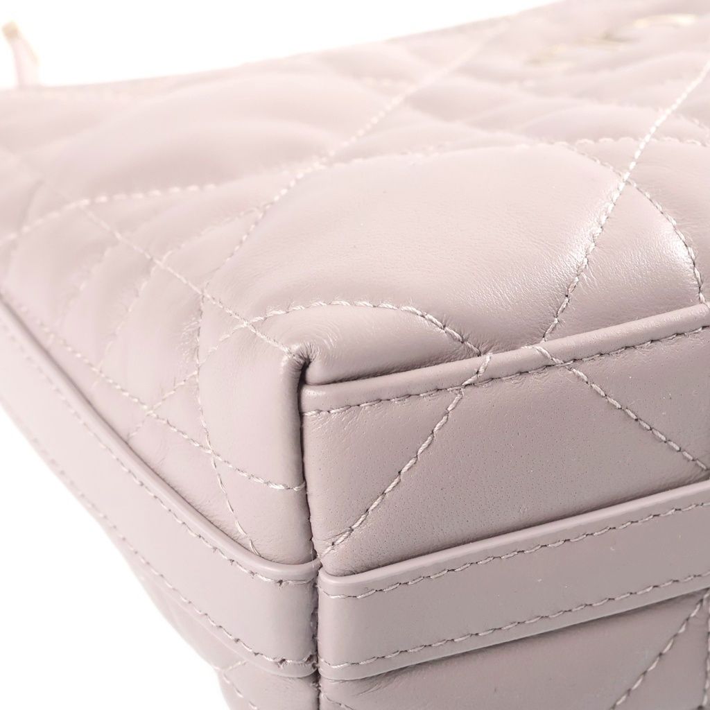 Dior Miss Caro Diorling Macro Cannage Lambskin Mini Bag 2-Way Greige — view 5
