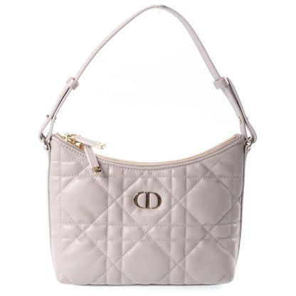 Dior Miss Caro Diorling Macro Cannage Lambskin Mini Bag 2-Way Greige