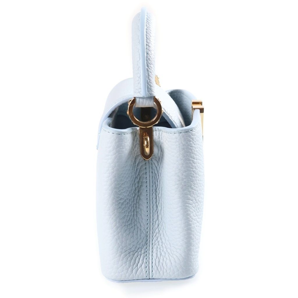 Louis Vuitton Capucines East West Mini Handbag 2-Way Back Pearl Taurillon — view 3