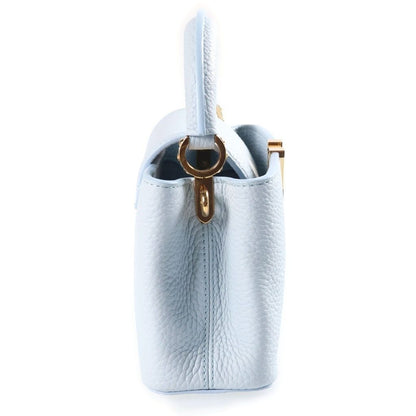 Louis Vuitton Capucines East West Mini Handbag 2-Way Back Pearl Taurillon — view 3