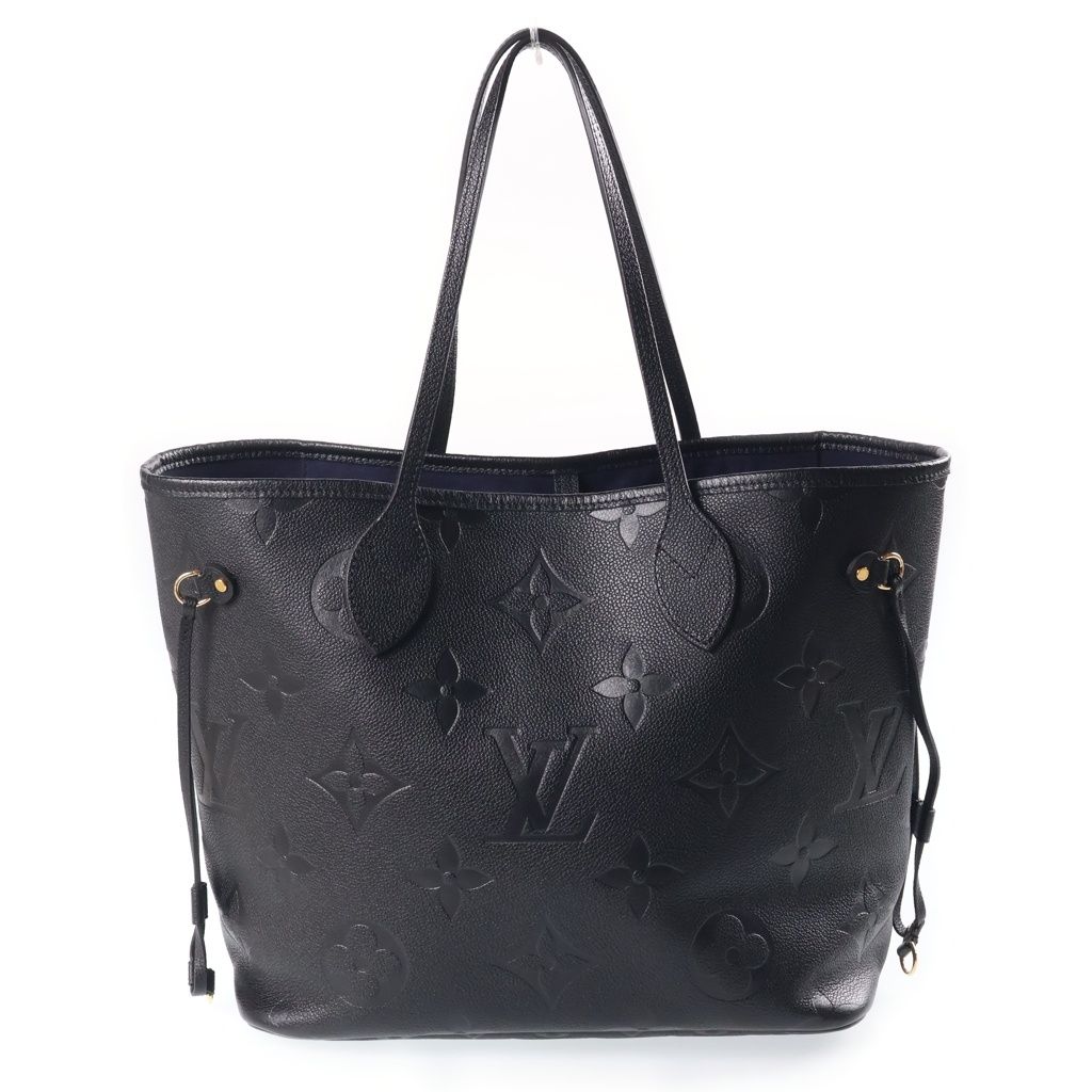 Louis Vuitton Monogram Empreinte Neverfull MM Tote Bag Noir