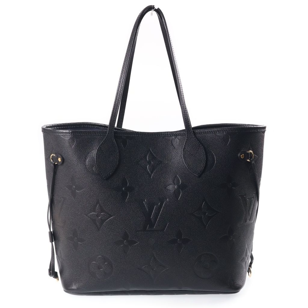 Louis Vuitton Monogram Empreinte Neverfull MM Tote Bag Noir — view 2