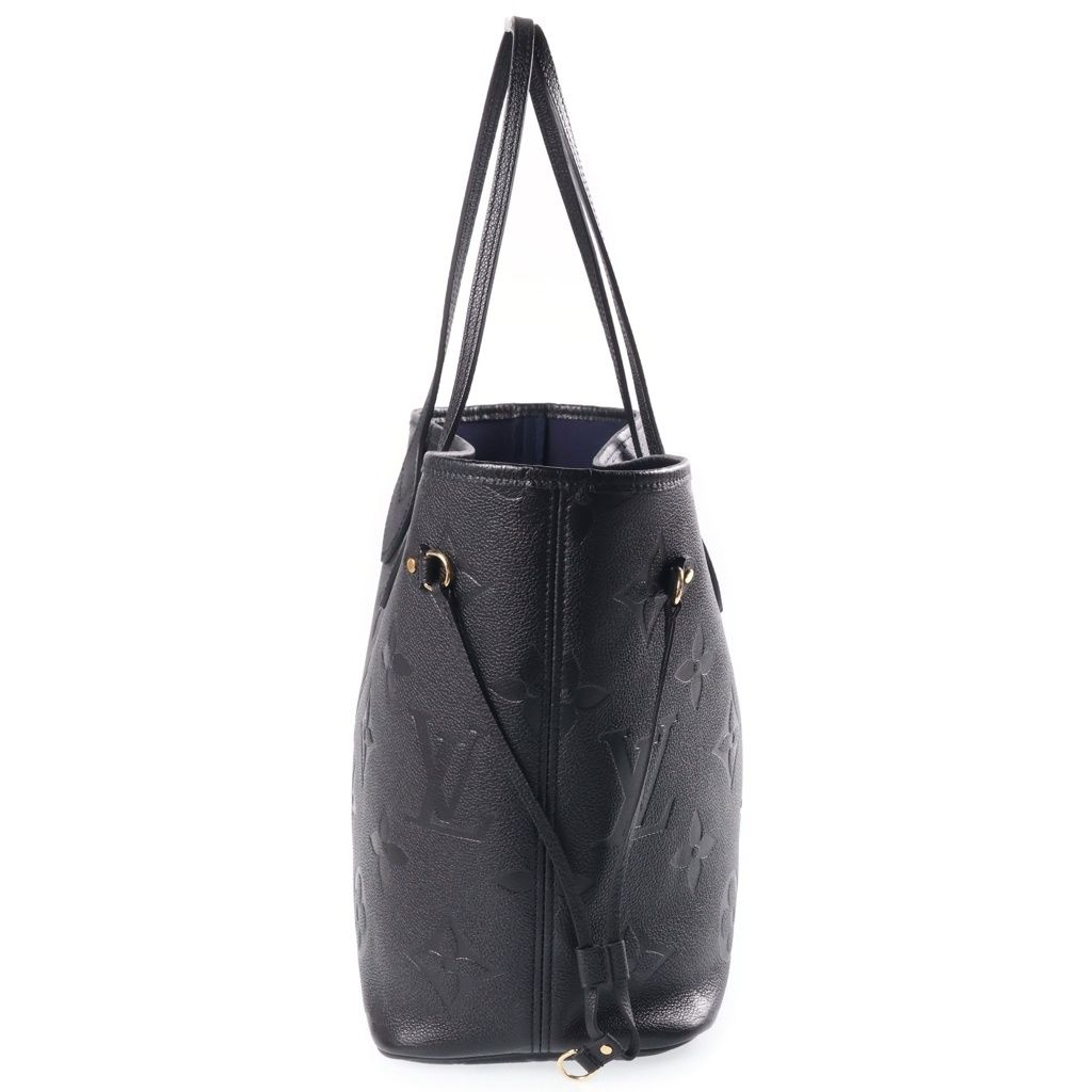 Louis Vuitton Monogram Empreinte Neverfull MM Tote Bag Noir — view 3
