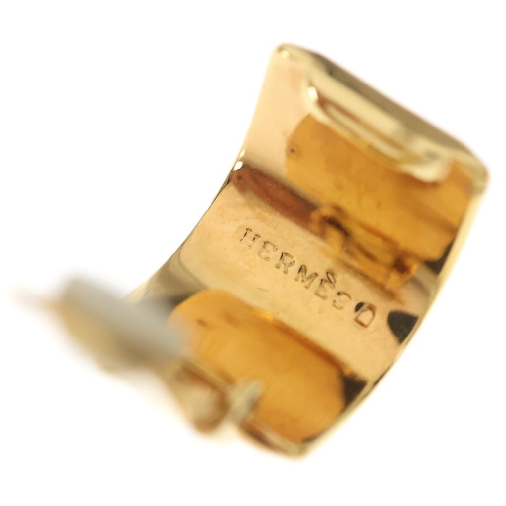 Hermes Enamel Earrings Cloisonne Wine — view 5