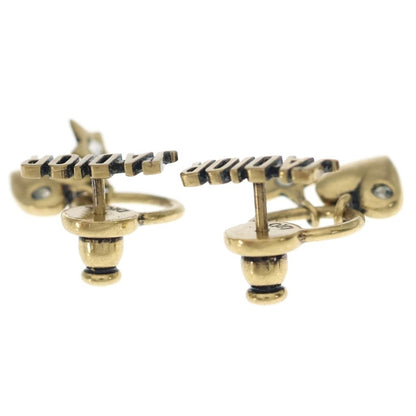 Dior J'adior Heart &star Earrings Rhinestone Gold — view 2