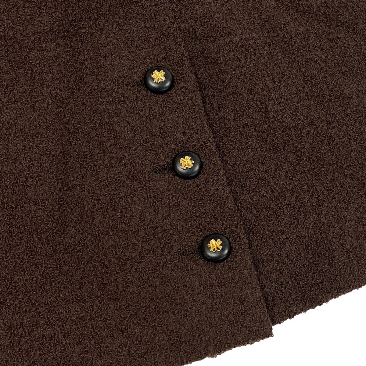 Chanel Tweed Pencil Skirt Brown — view 7