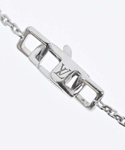 Louis Vuitton Pendentif Lockit White Gold Necklace — view 5