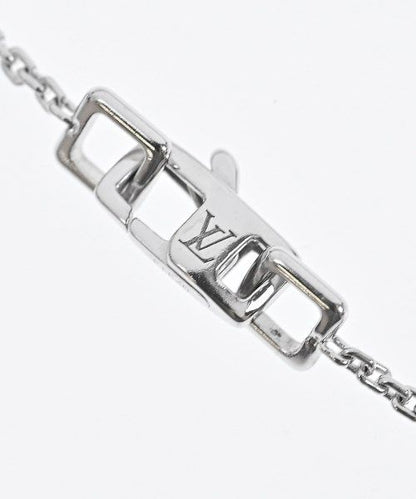 Louis Vuitton Pendentif Lockit White Gold Necklace — view 5