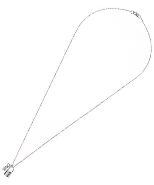 Louis Vuitton Pendentif Lockit White Gold Necklace — view 2
