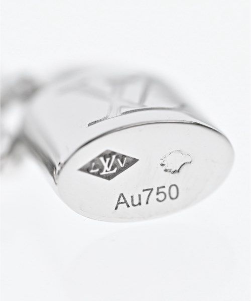 Louis Vuitton Pendentif Lockit White Gold Necklace — view 4