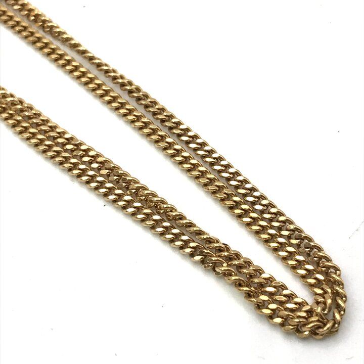 Chanel CC Logo Pearl Necklace Gold — view 4