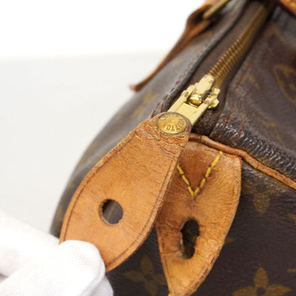 Louis Vuitton Handbag Monogram Speedy 30 Brown — view 8
