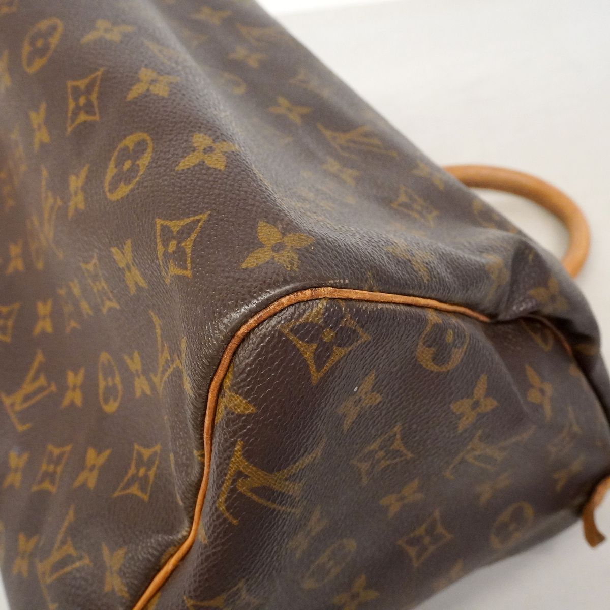 Louis Vuitton Handbag Monogram Speedy 30 Brown — view 6