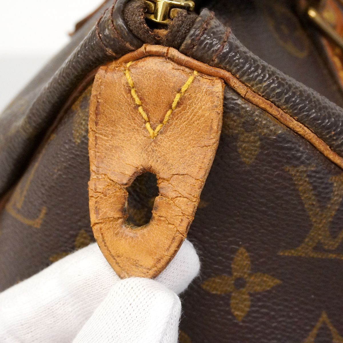 Louis Vuitton Handbag Monogram Speedy 30 Brown — view 7