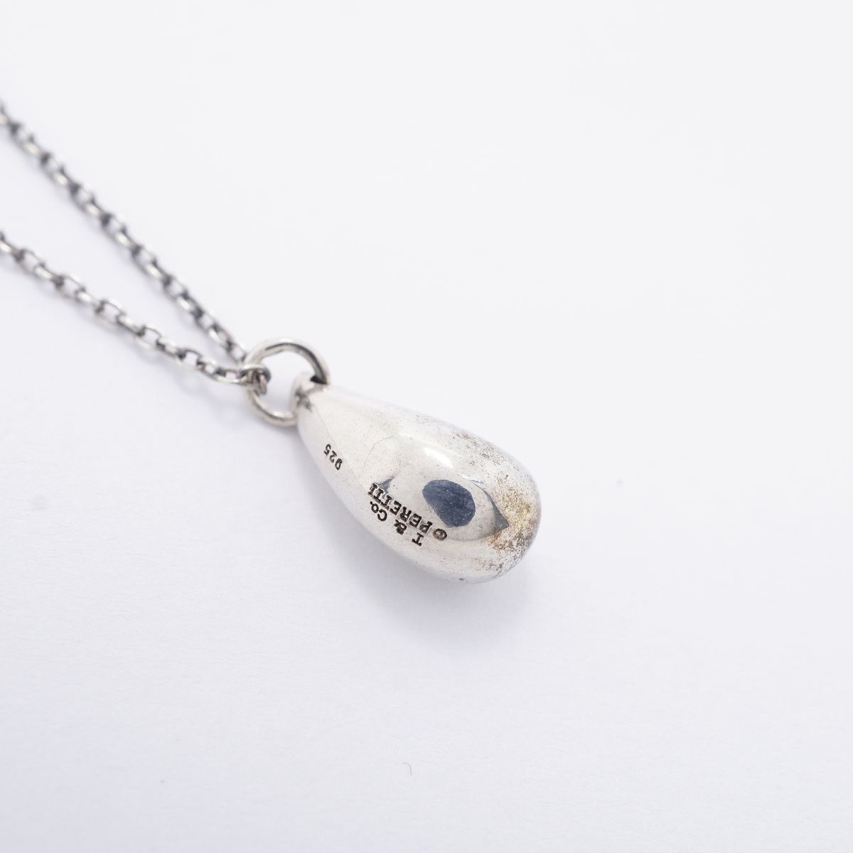 Tiffany & Co Necklace Teardrop 925 Sterling Silver — view 2