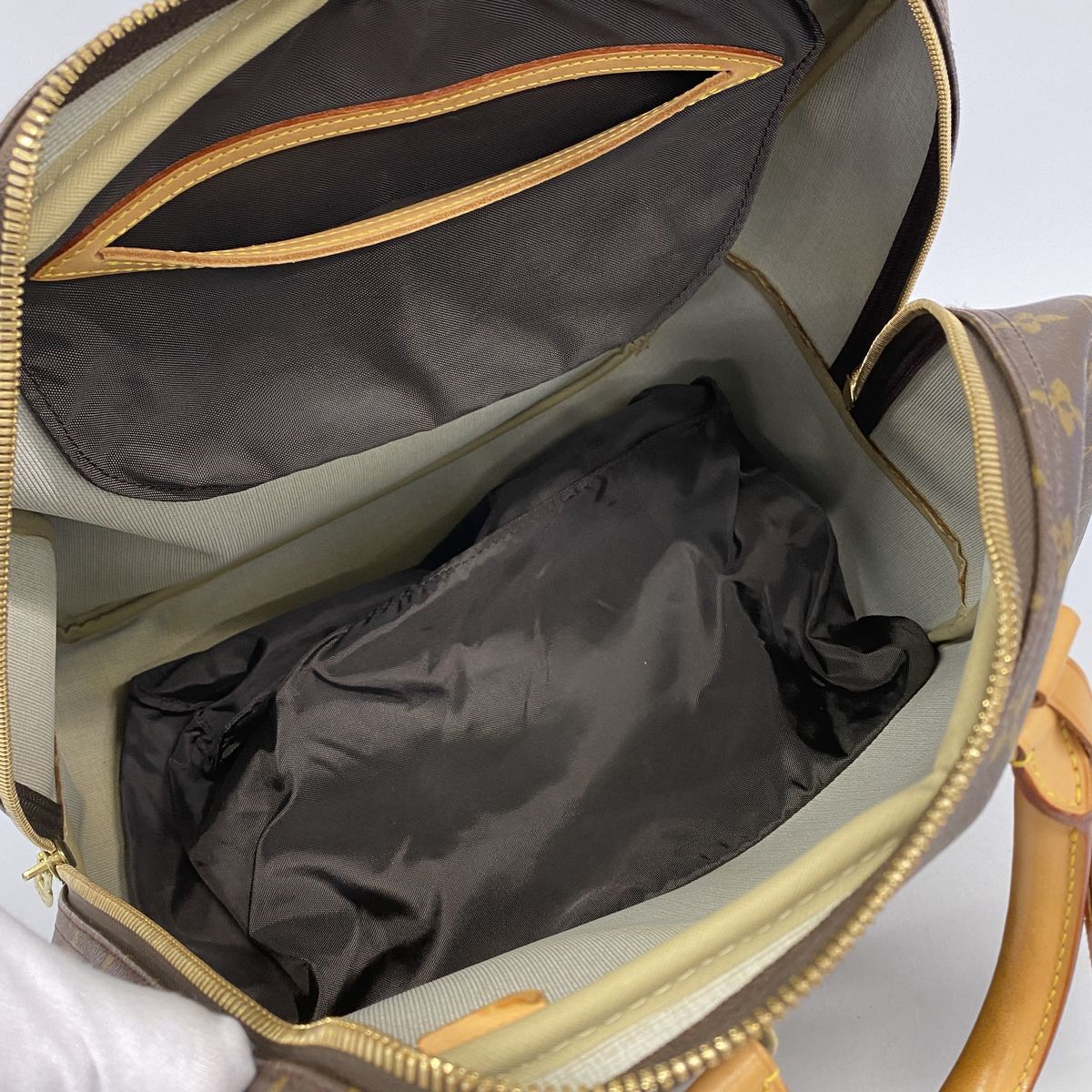 Louis Vuitton Boston Bag Monogram Evasion Brown — view 4
