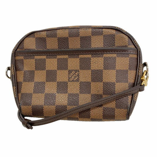 Louis Vuitton Shoulder Bag Damier Pochette Ipanema Ebene