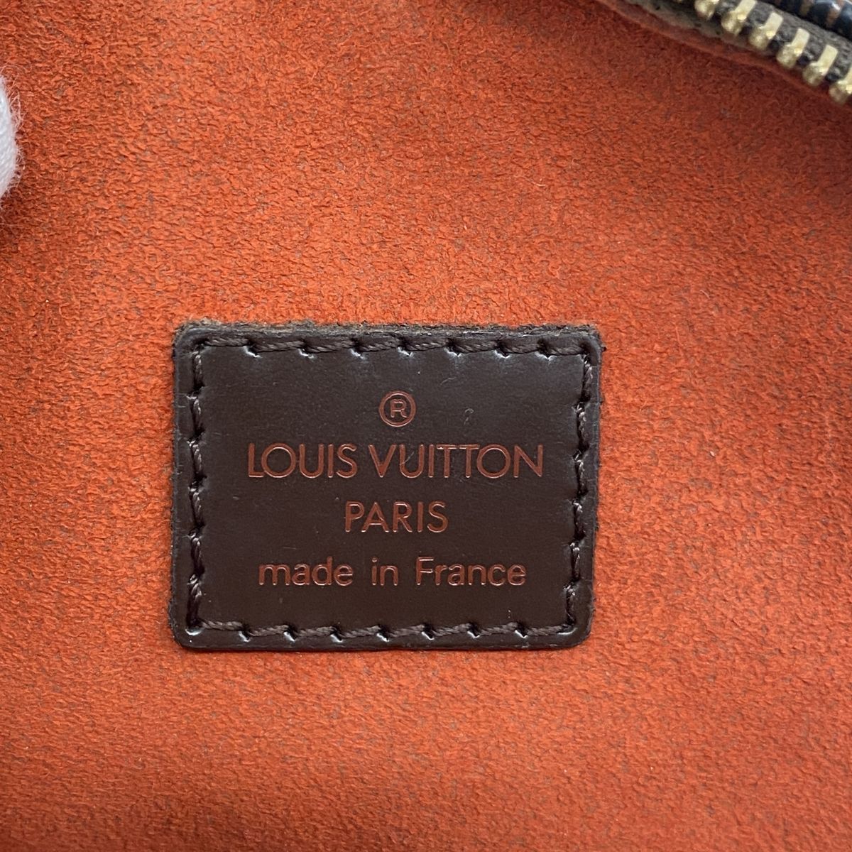 Louis Vuitton Shoulder Bag Damier Pochette Ipanema Ebene — view 5