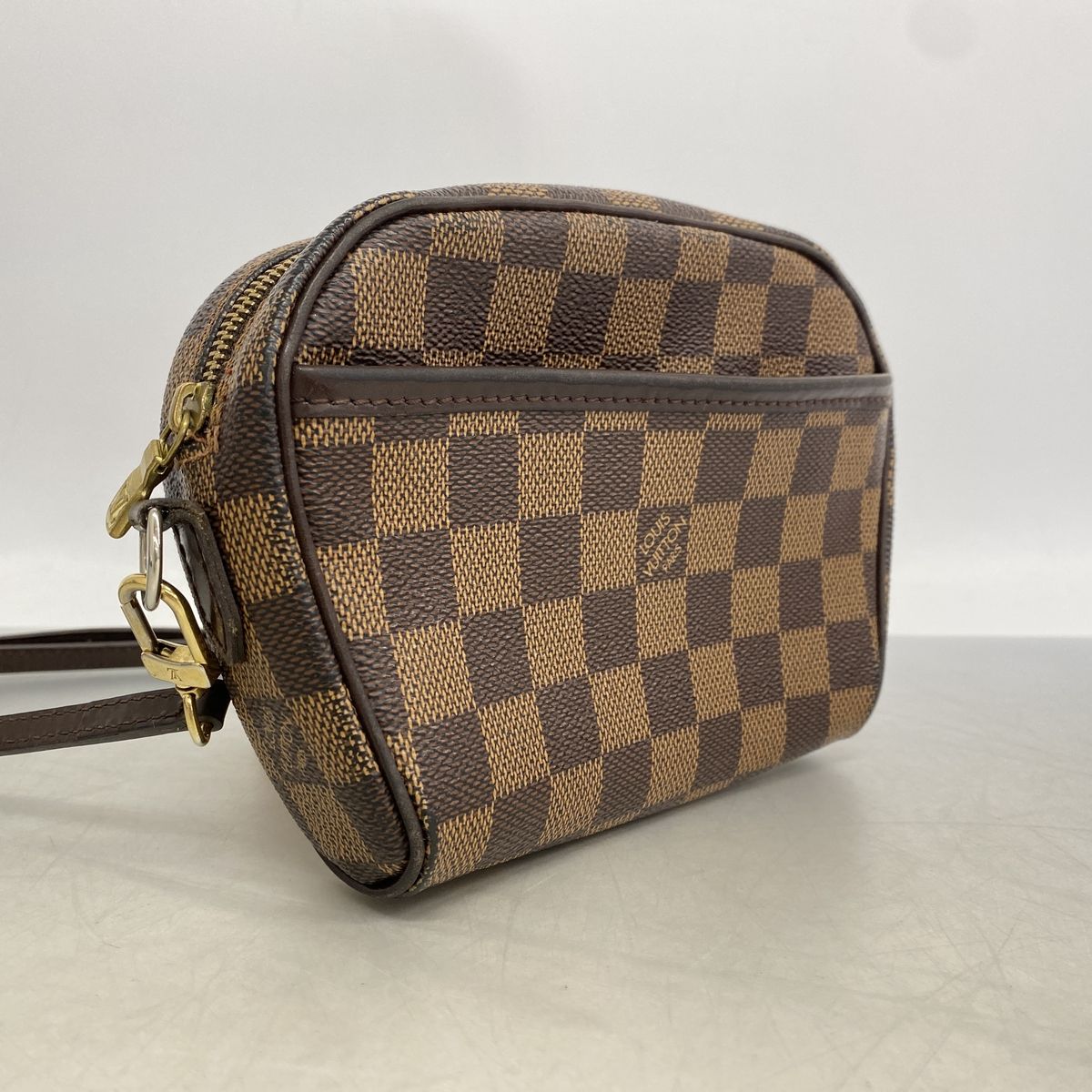 Louis Vuitton Shoulder Bag Damier Pochette Ipanema Ebene — view 2
