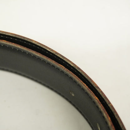 Hermes Belt Constance Courchevel Box Calf Gold Black — view 4