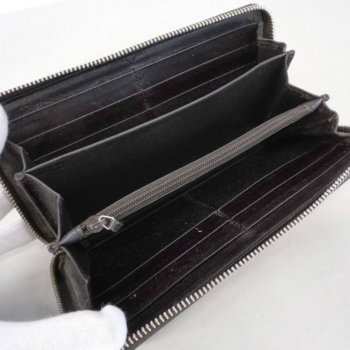 Gucci Wallet GG Canvas Brown Gold — view 4