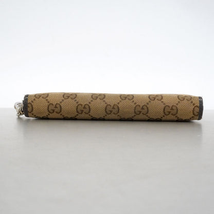 Gucci Wallet GG Canvas Brown Gold — view 3