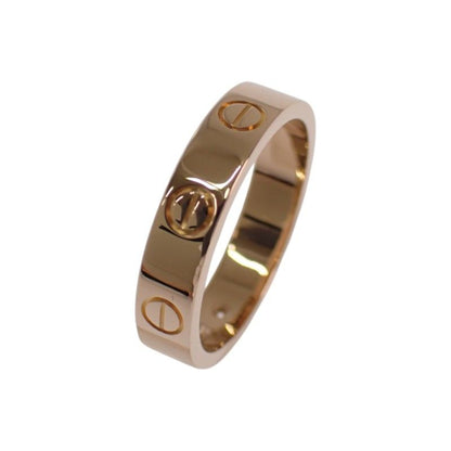 Cartier Love Ring Small 18k Pink Gold Diamond — view 2
