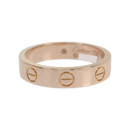 Cartier Love Ring Small 18k Pink Gold Diamond — view 7