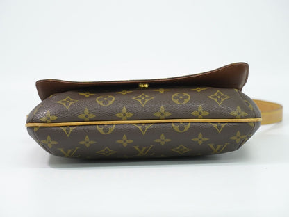 Louis Vuitton LV Musette Tango Short Monogram Shoulder Bag Brown — view 3