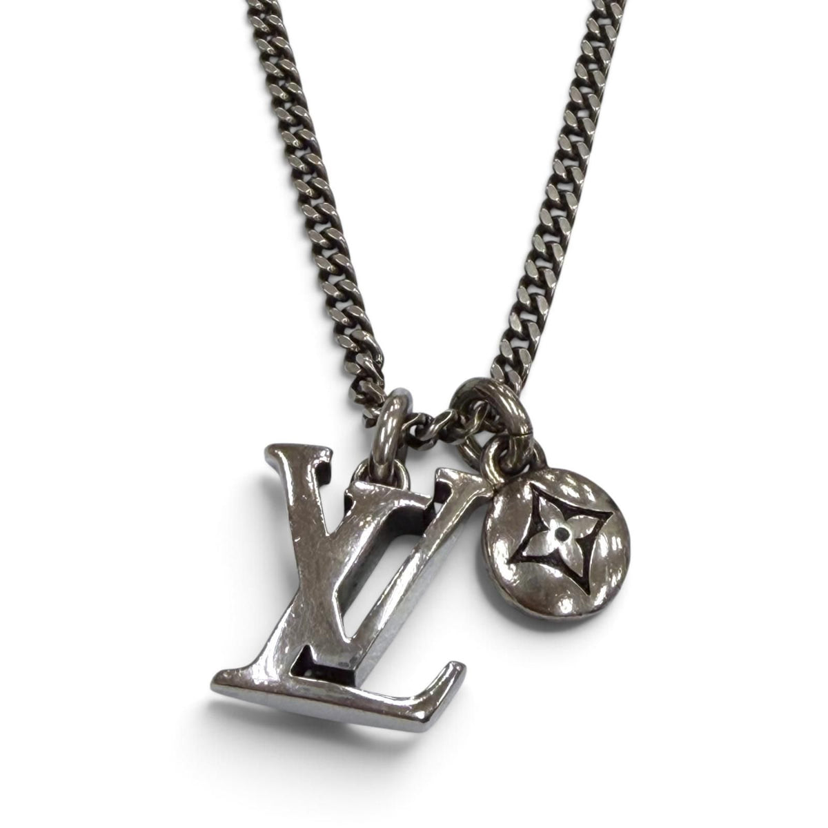 Louis Vuitton LV Sailor Chain 925 Necklace Silver