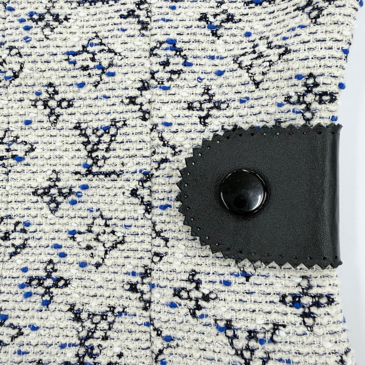 Louis Vuitton Leather Monogram Tweed Sleeveless Dress Multicolor 34 — view 7