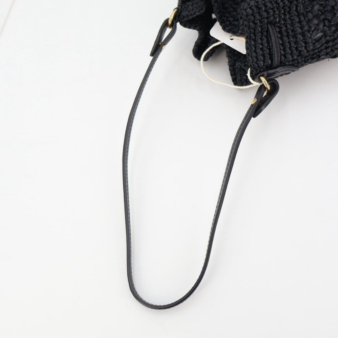 Miu Miu Basket Woven Fabric Mini Bag — view 6